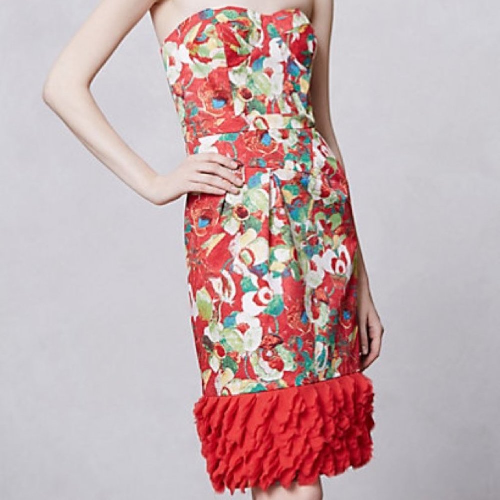 Peter Som for Anthropologie Luisa Poppy Dress
